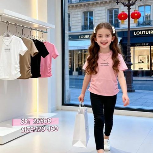 Футболка ChicWear (120-160) 26866 fuchsia (лето) ChicWear 26866 fuchsia