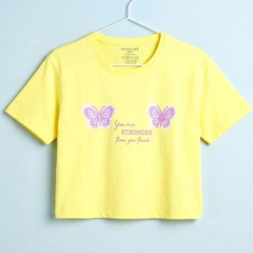 Футболка Dino (8-14) DN418 yellow (лето) Dino DN418 yellow