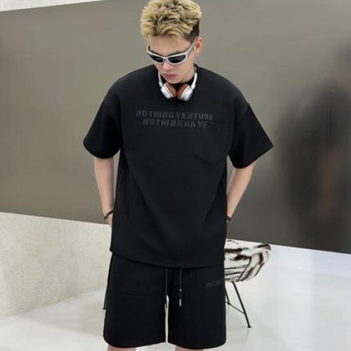 Костюм F.T.H (M-3XL) 2603 black (лето) F.T.H 2603 black