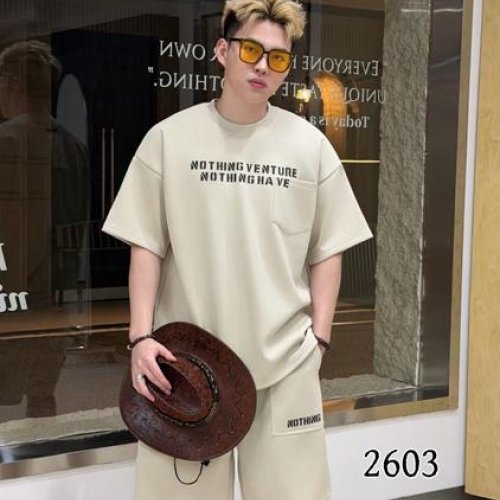 Костюм F.T.H (M-3XL) 2603 beige (лето) F.T.H 2603 beige