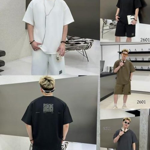 Костюм F.T.H (M-3XL) 2601 grey (лето) F.T.H 2601 grey