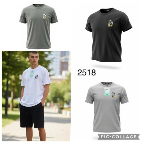 Футболка LiOpt (48-58) 2518 white (лето) LiOpt 2518 white