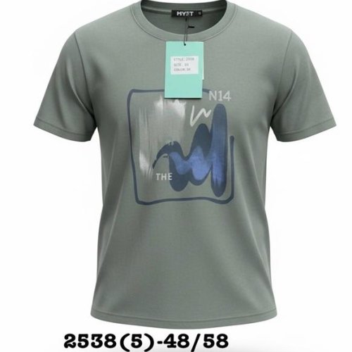 Футболка LiOpt (48-58) 2538-5 grey (лето) LiOpt 2538-5 grey