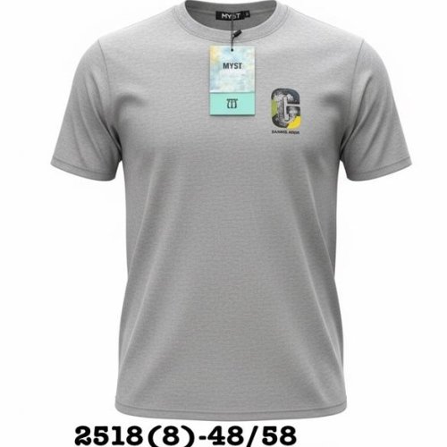 Футболка LiOpt (48-58) 2518-8 grey (лето) LiOpt 2518-8 grey