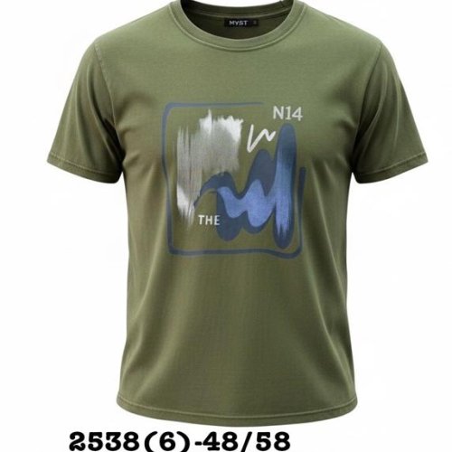 Футболка LiOpt (48-58) 2538-6 khaki (лето) LiOpt 2538-6 khaki