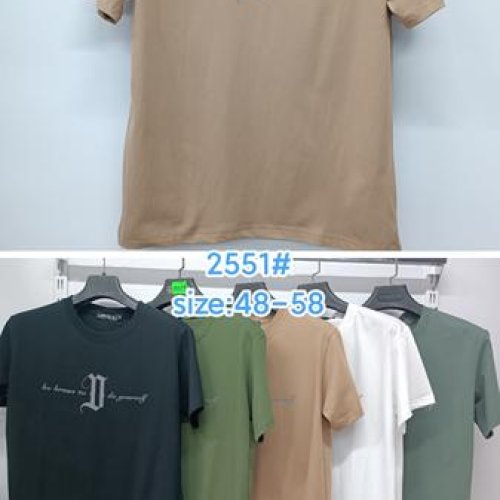 Футболка LiOpt (48-58) 2551-7 beige (лето) LiOpt 2551-7 beige