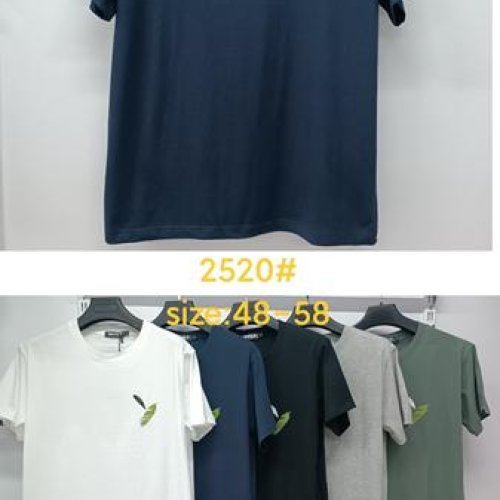 Футболка LiOpt (48-58) 2520-1 black (лето) LiOpt 2520-1 black