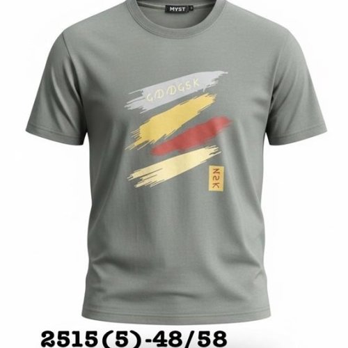 Футболка LiOpt (48-58) 2515-5 grey (лето) LiOpt 2515-5 grey