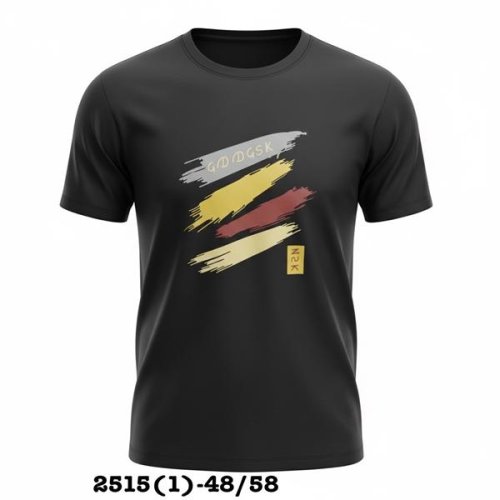 Футболка LiOpt (48-58) 2515-1 black (лето) LiOpt 2515-1 black