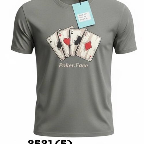 Футболка LiOpt (48-58) 2521-5 grey (лето) LiOpt 2521-5 grey