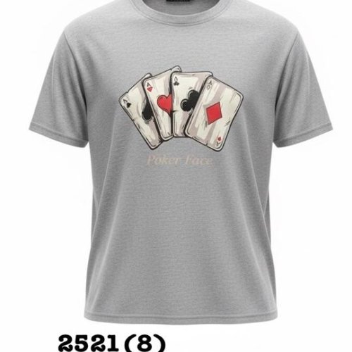 Футболка LiOpt (48-58) 2521-8 l.grey (лето) LiOpt 2521-8 l.grey