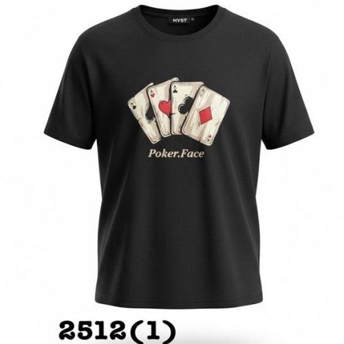 Футболка LiOpt (48-58) 2512-1 black (лето) LiOpt 2512-1 black