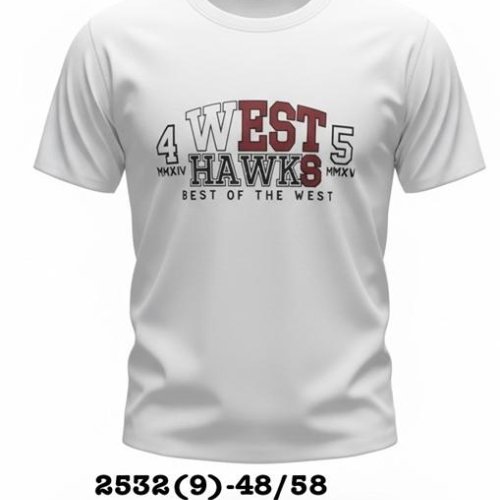 Футболка LiOpt (48-58) 2532-9 white (лето) LiOpt 2532-9 white