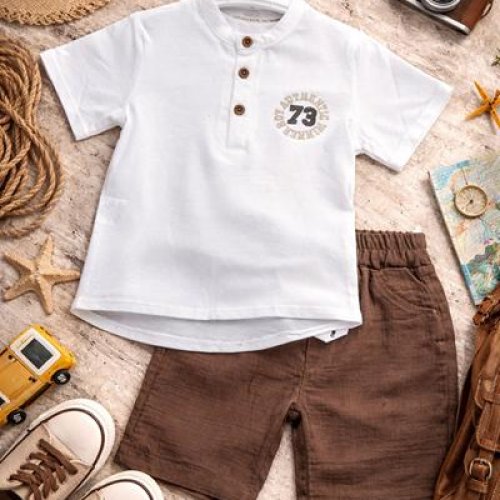 Костюм Major (2-5) 1243 brown (лето) Major 1243 brown