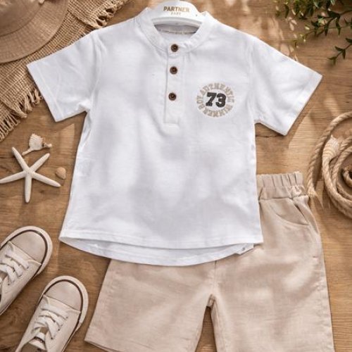 Костюм Major (2-5) 1243 beige (лето) Major 1243 beige