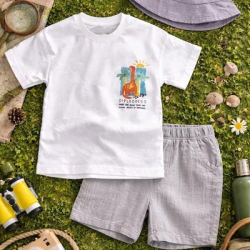 Костюм Major (1-3) 13164 l.grey (лето) Major 13164 l.grey