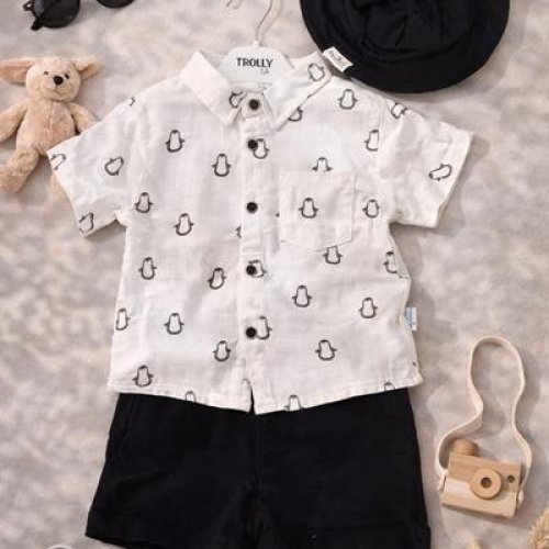 Костюм Major (1-3) 13162 white (лето) Major 13162 white