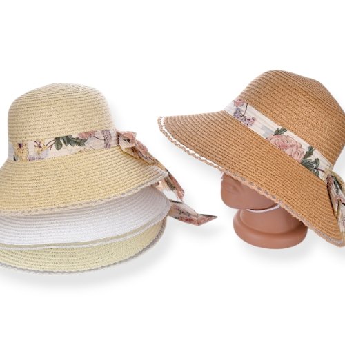 Шляпа КОРОЛЕВА (56-58) 7-07 mix (лето) КОРОЛЕВА 7-07 mix