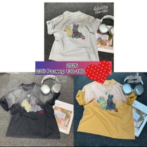 Футболка Meloria (130-180) 2A30098 black (лето) Meloria 2A30098 black