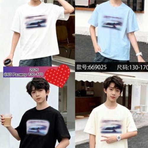 Футболка Meloria (130-170) 669025 black (лето) Meloria 669025 black