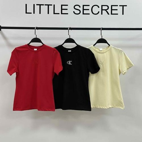 Футболка Little Secret (S-L) 1046 black (лето) Little Secret 1046 black