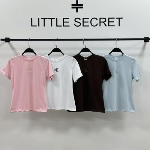 Футболка Little Secret (S-L) 1046 l.blue (лето) Little Secret 1046 l.blue
