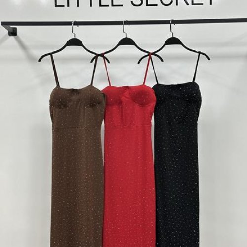 Платье Little Secret (S-L) 2004 brown (лето) Little Secret 2004 brown