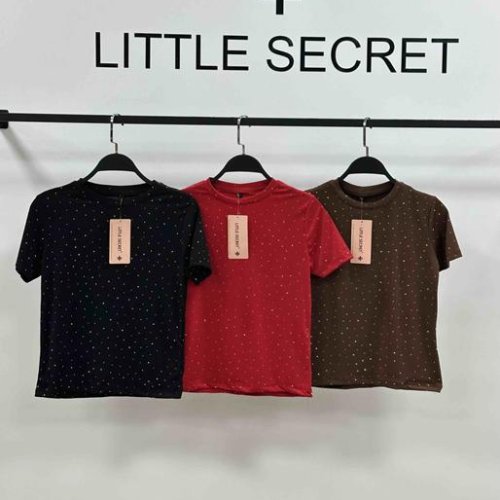 Футболка Little Secret (S-L) 2007 brown (лето) Little Secret 2007 brown
