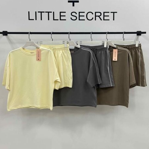 Костюм Little Secret (S-L) 500462 d.grey (лето) Little Secret 500462 d.grey