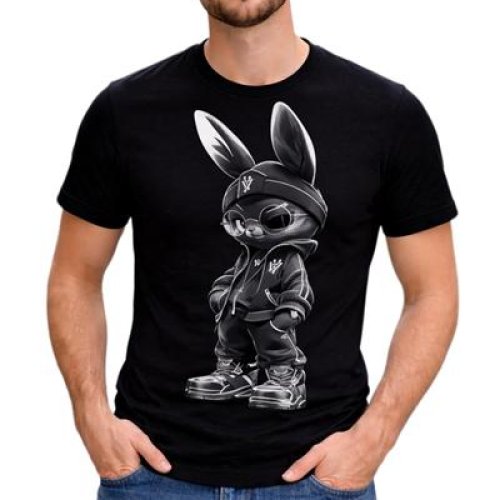 Футболка ALIA (M-3XL) AL106 black (лето) ALIA AL106 black