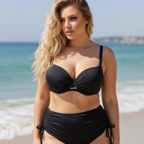 Купальник DFK (44-52) 25118 black (лето) DFK 25118 black