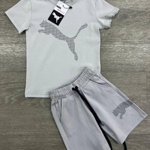 Костюм MirWear (4-8) MR801-287-1 l.grey (лето) MirWear MR801-287-1 l.grey