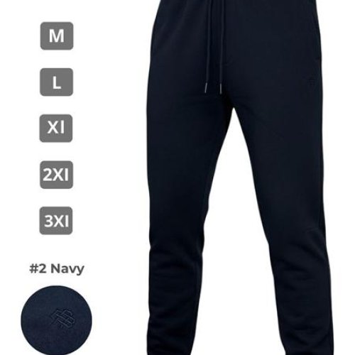Штаны спорт 2BRO (M-3XL) 62028 navy (деми) 2BRO 62028 navy