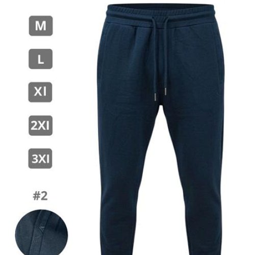 Штаны спорт 2BRO (M-3XL) 62035 navy (деми) 2BRO 62035 navy