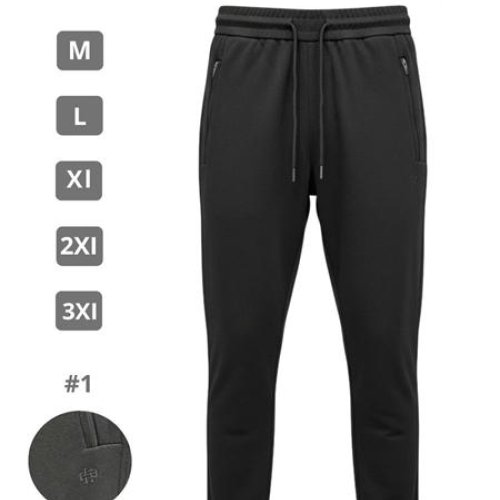 Штаны спорт 2BRO (M-3XL) 62050 black (деми) 2BRO 62050 black