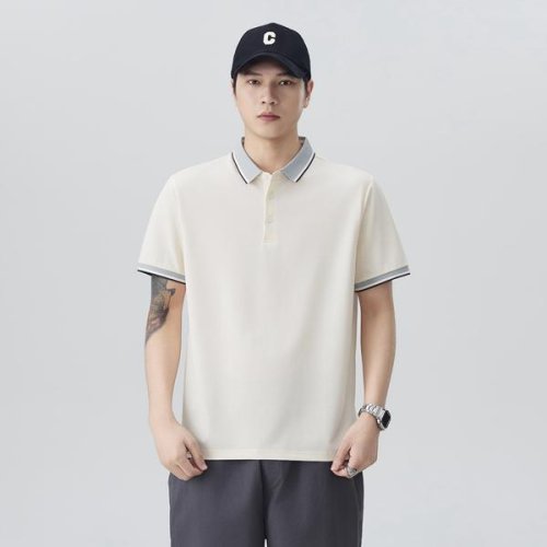 Футболка 2BRO (L-4XL) 8332 l.beige (лето) 2BRO 8332 l.beige