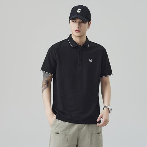 Футболка 2BRO (L-4XL) 8335 black (лето) 2BRO 8335 black