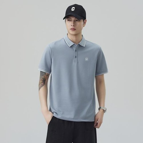 Футболка 2BRO (L-4XL) 8335 grey (лето) 2BRO 8335 grey