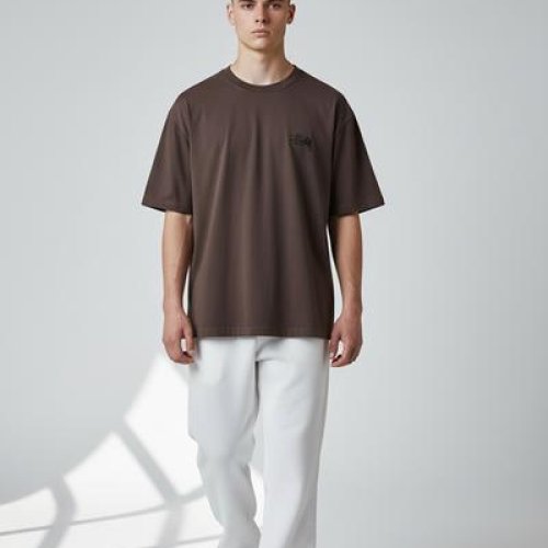 Футболка 2BRO (M-2XL) BR928 brown (лето) 2BRO BR928 brown