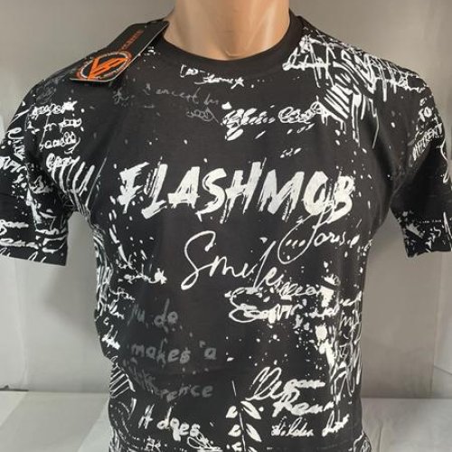Футболка Sabihina (S-2XL) SB1905 black (лето) Sabihina SB1905 black