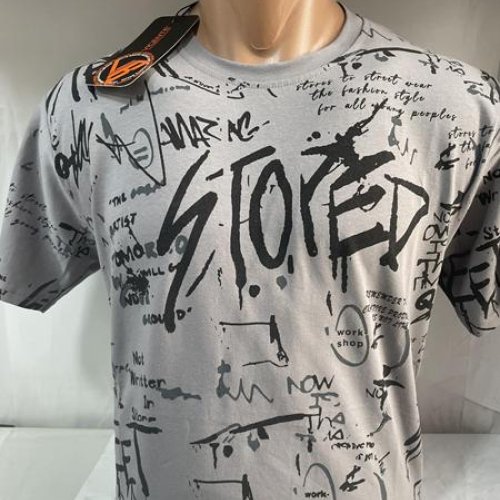 Футболка Sabihina (S-2XL) SB1910 grey (лето) Sabihina SB1910 grey