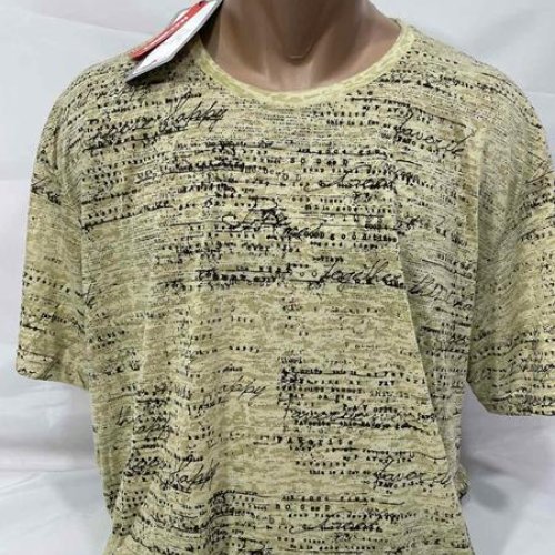 Футболка Sabihina (3XL-6XL) SB1927 yellow (лето) Sabihina SB1927 yellow