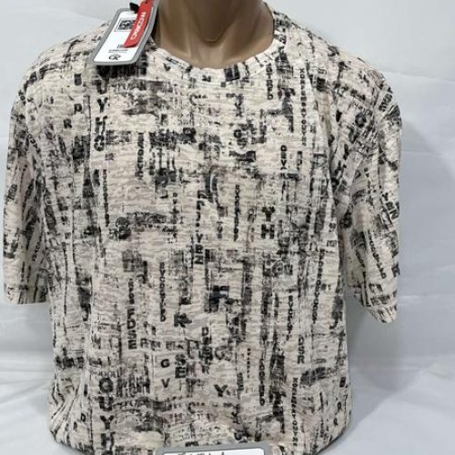 Футболка Sabihina (3XL-6XL) SB1936 beige (лето) Sabihina SB1936 beige