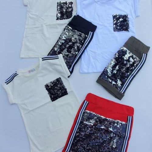 Костюм Meloria (116-152) ML5352 khaki (лето) Meloria ML5352 khaki