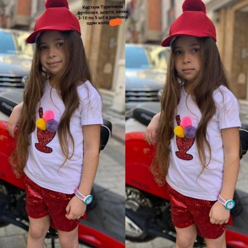 Костюм Meloria (3-10) ML5451 red (лето) Meloria ML5451 red