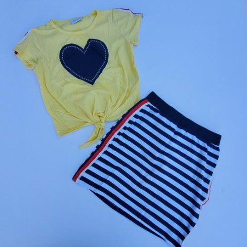 Костюм Meloria (128-152) ML5483 yellow (лето) Meloria ML5483 yellow