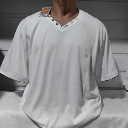 Футболка Panda (4XL-7XL) 1766 white (лето) Panda 1766 white