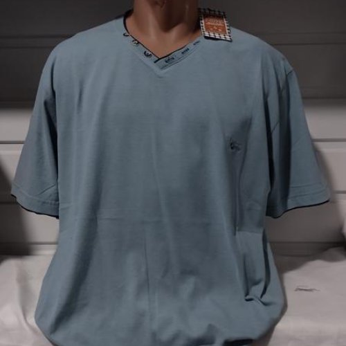 Футболка Panda (4XL-7XL) 1770 l.blue (лето) Panda 1770 l.blue