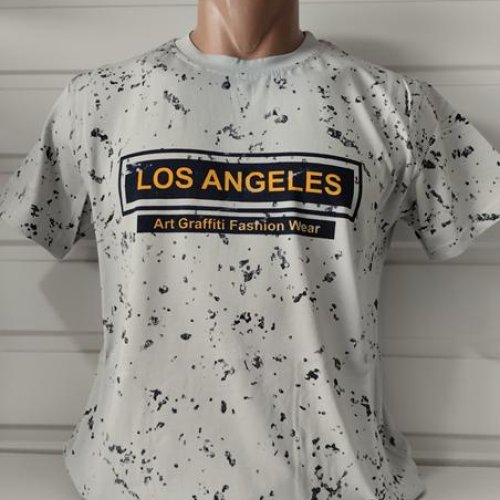 Футболка Panda (S-2XL) 1793 grey (лето) Panda 1793 grey