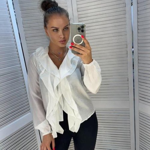 Блузка Style Nadezhda (one size) 2679 white (деми) Style Nadezhda 2679 white